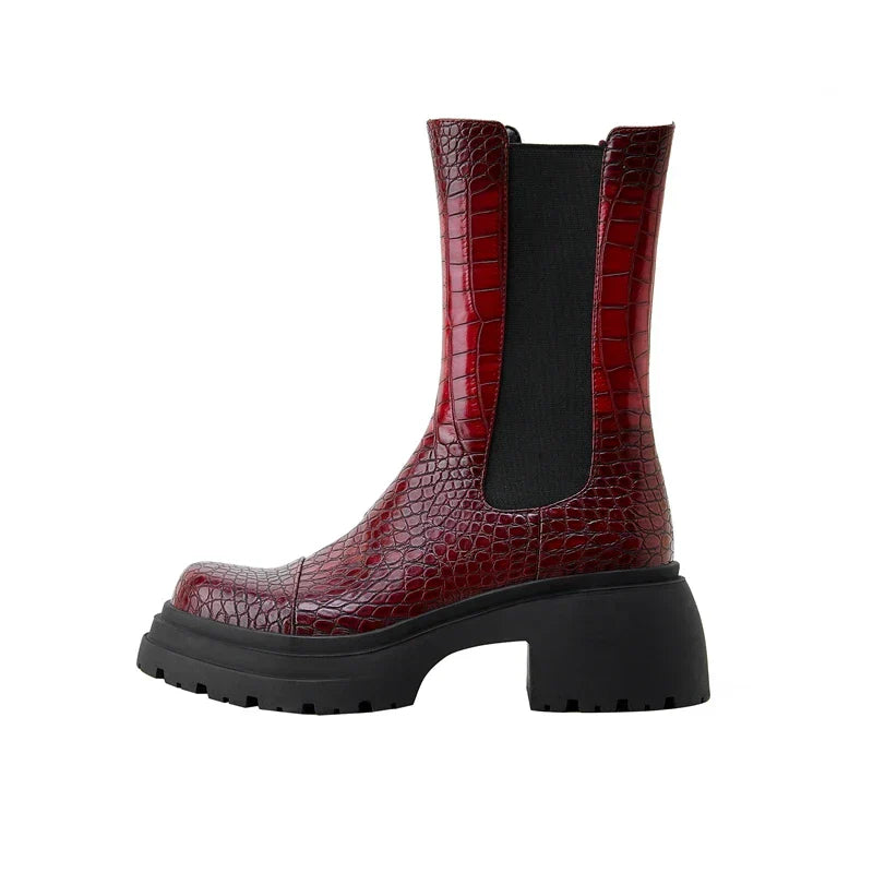 Boots For Women | Pull-On Ankle Boot With Lug Sole