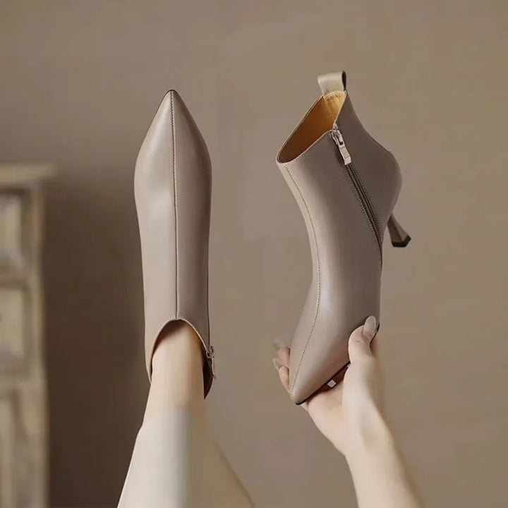 Boots For Women | Pointed Toe Ankle-Length Shaft