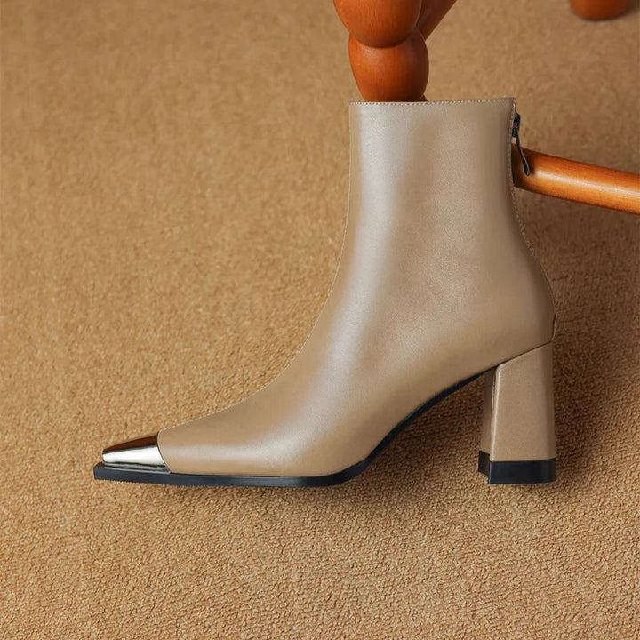 Boots For Women | Pointed Toe Block Heel Style