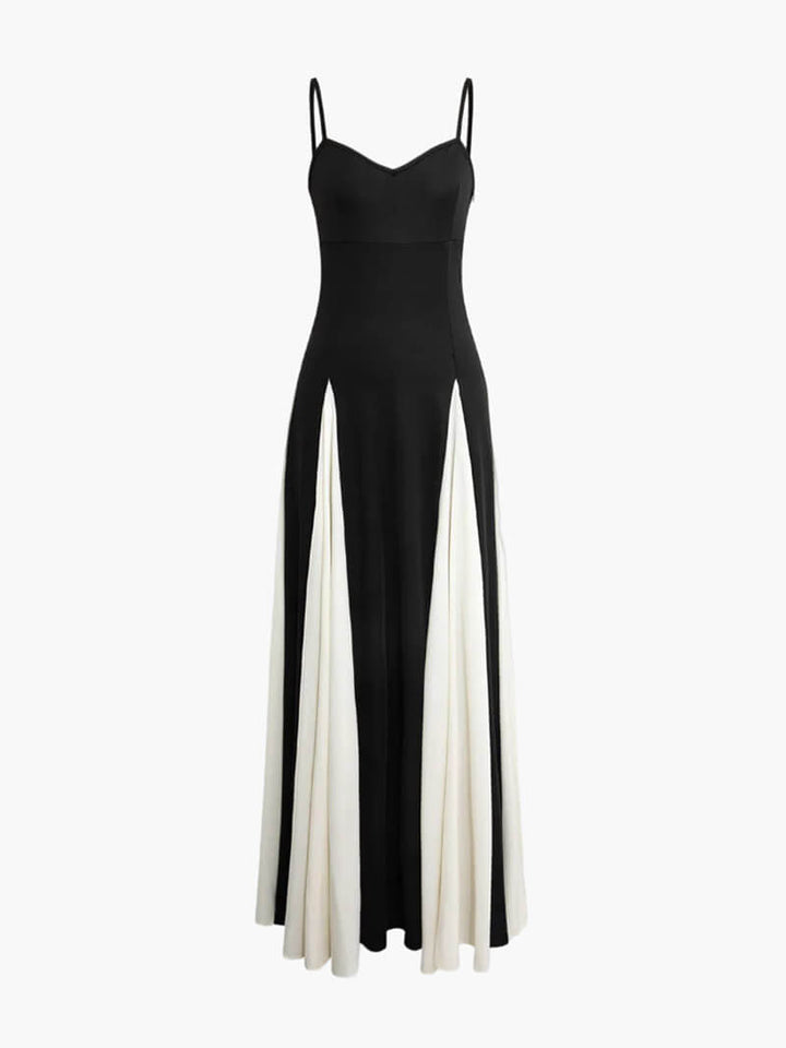 Women’s Dress | Contrast Panel Maxi