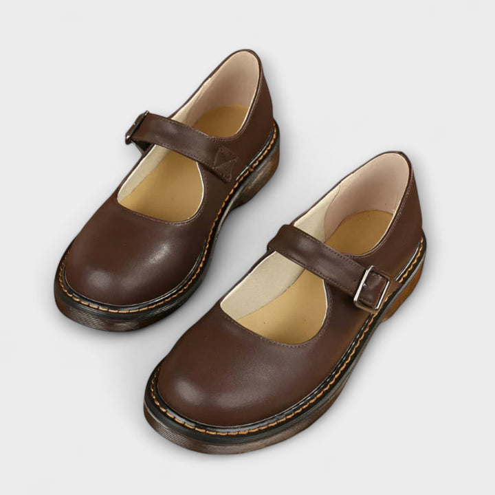 Mary Jane Shoes for  Women | Chunky Sole Adjustable Buckle