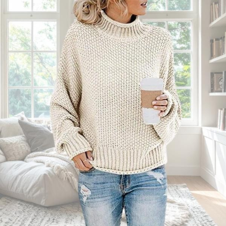 Women's Sweater | High Neck Knit