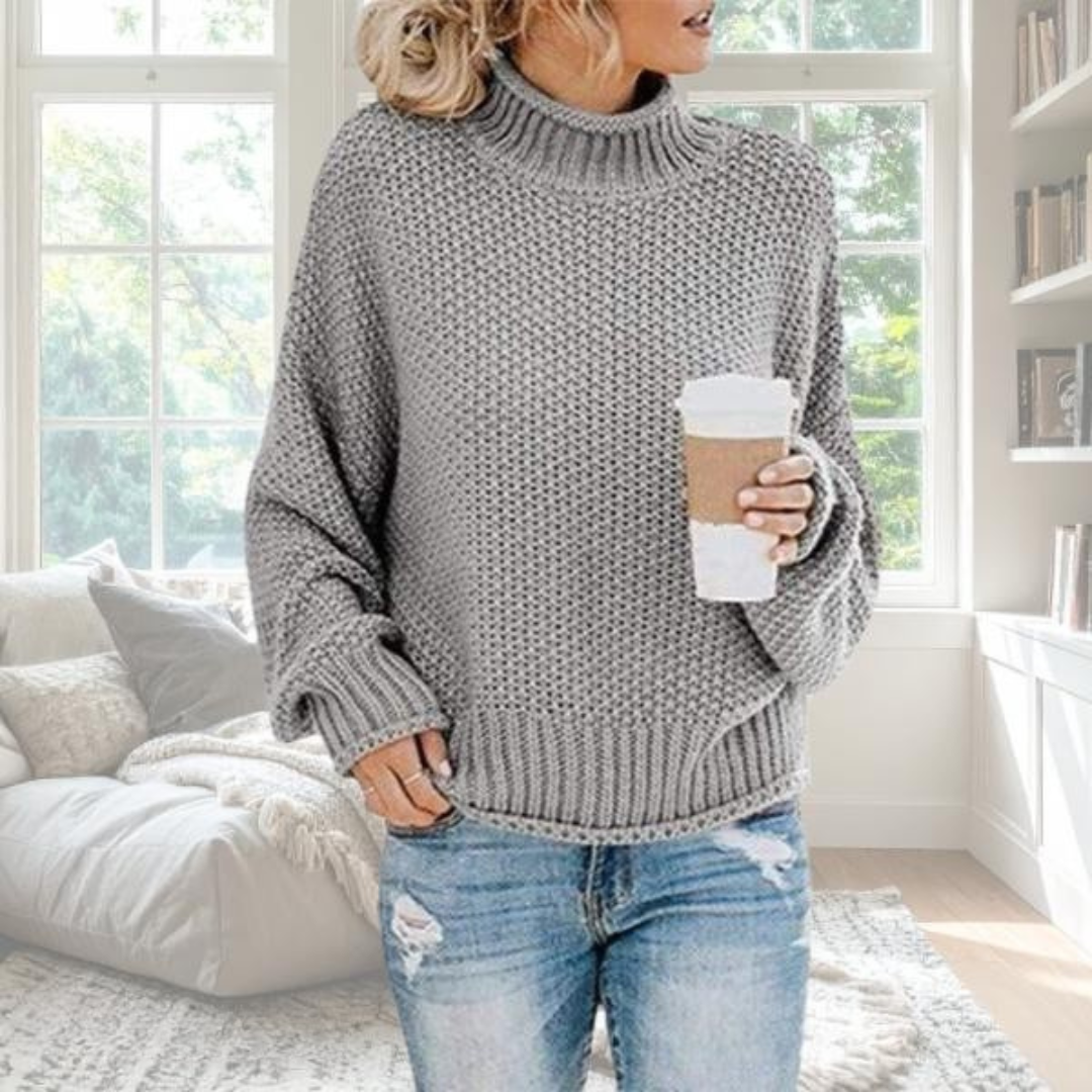 Women's Sweater | High Neck Knit