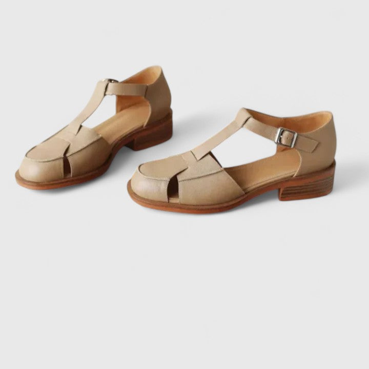 Sandals for Women |  Closed-Toe T-Strap