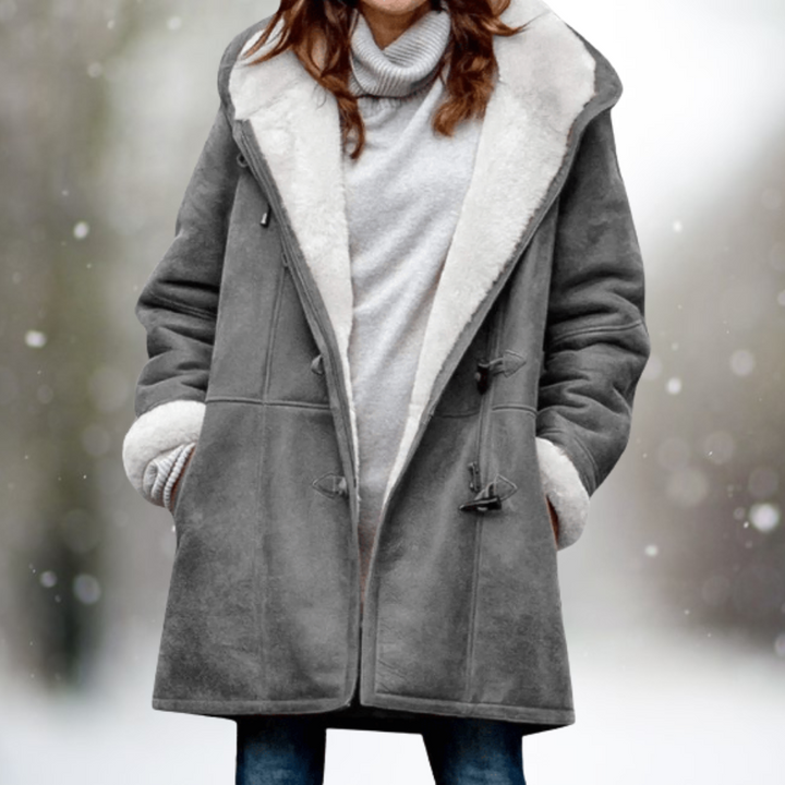 Women’s Winter Coat | Zip Front Long Coat