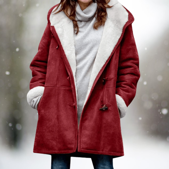 Women’s Winter Coat | Zip Front Long Coat
