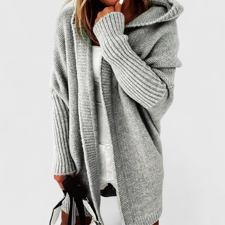 Women’s Cardigan | Hooded Open Front