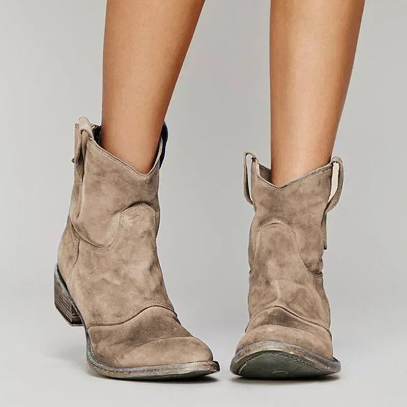 Boots For Women | Ankle And Mid-Calf Western-Inspired Design