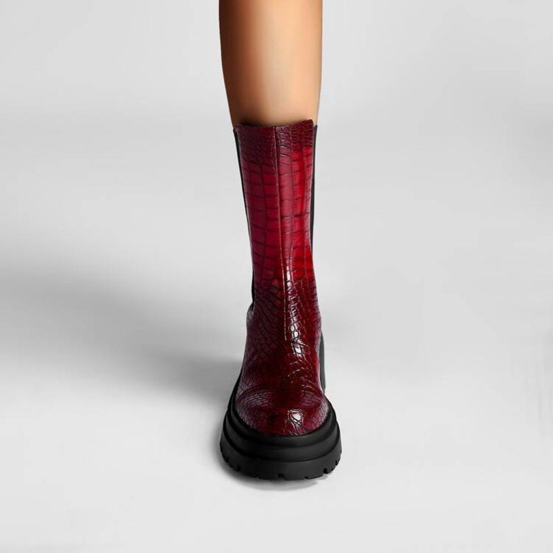 Boots For Women | Pull-On Ankle Boot With Lug Sole