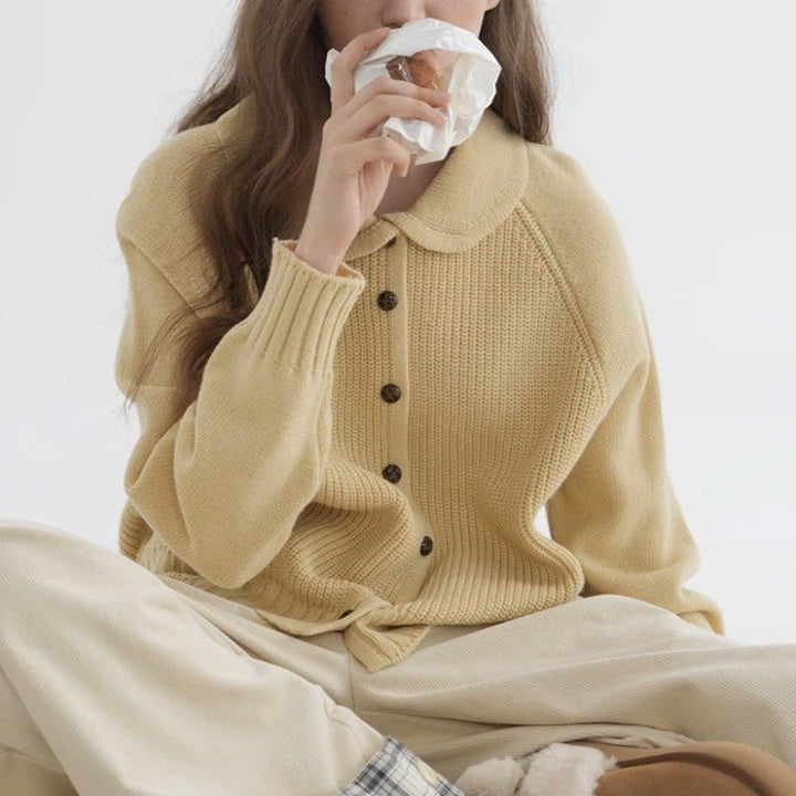 Women's Cardigan | Peter Pan Collar