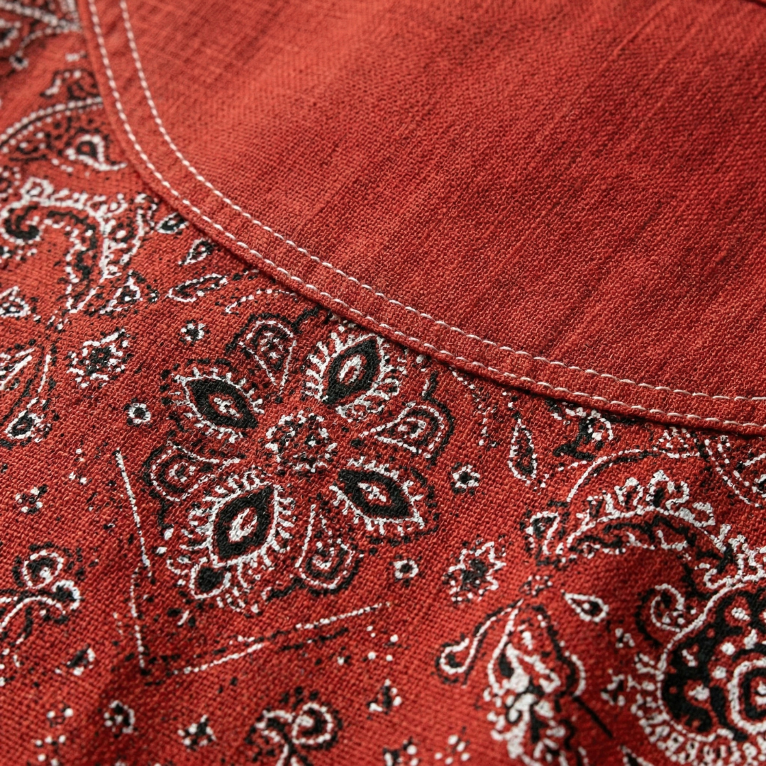 Women's Blouse | Long Sleeve Paisley