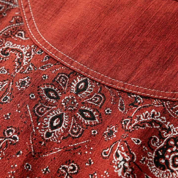 Women's Blouse | Long Sleeve Paisley