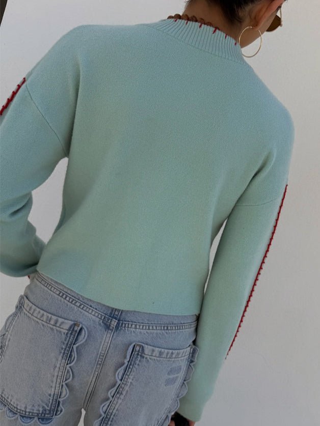 Women’s Cardigan | Octopus Pattern Knit