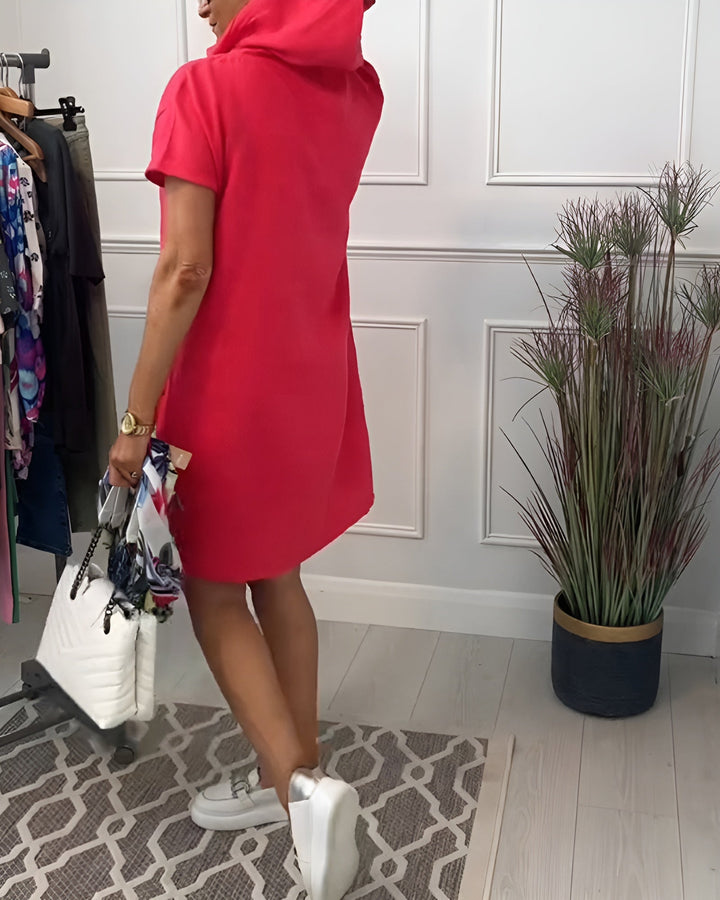Women’s Dress | Hooded Short Sleeve