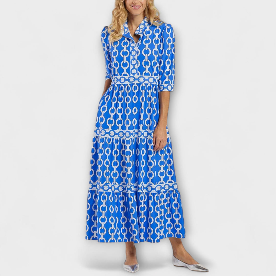 Women’s Dress | Chain Print Midi