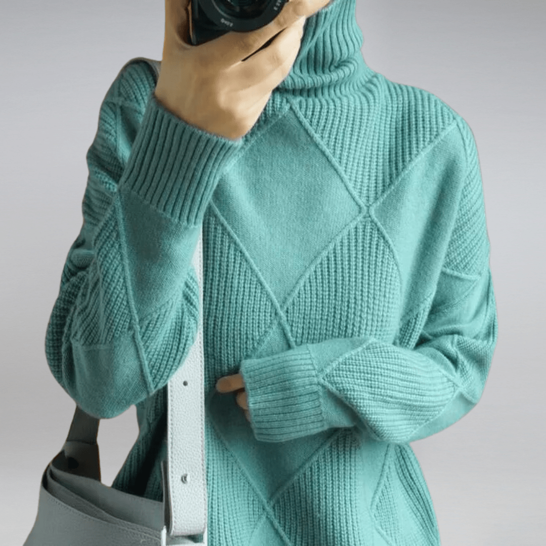 Women’s Sweater | Turtleneck Knit