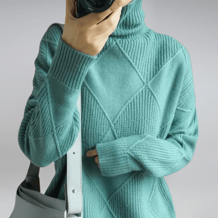 Women’s Sweater | Turtleneck Knit