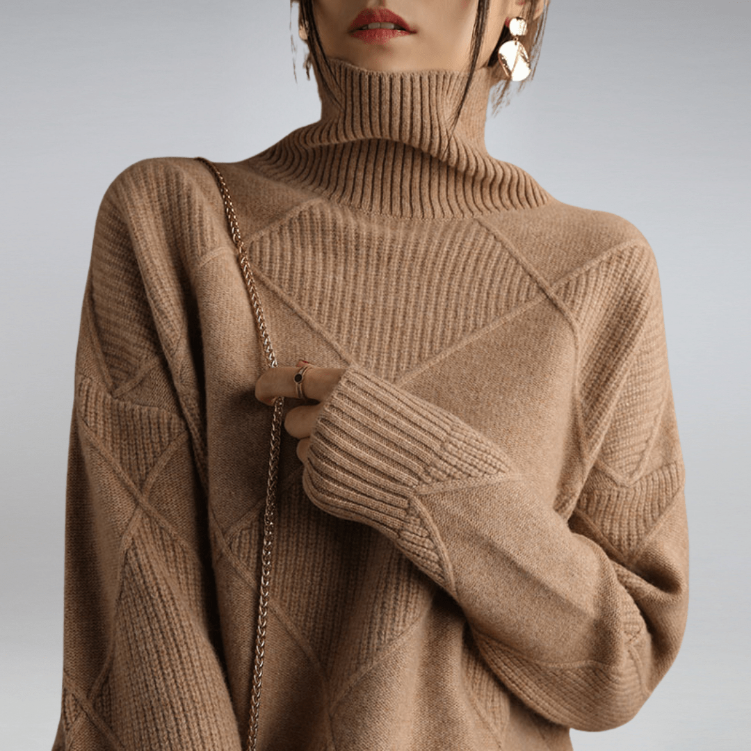 Women’s Sweater | Turtleneck Knit