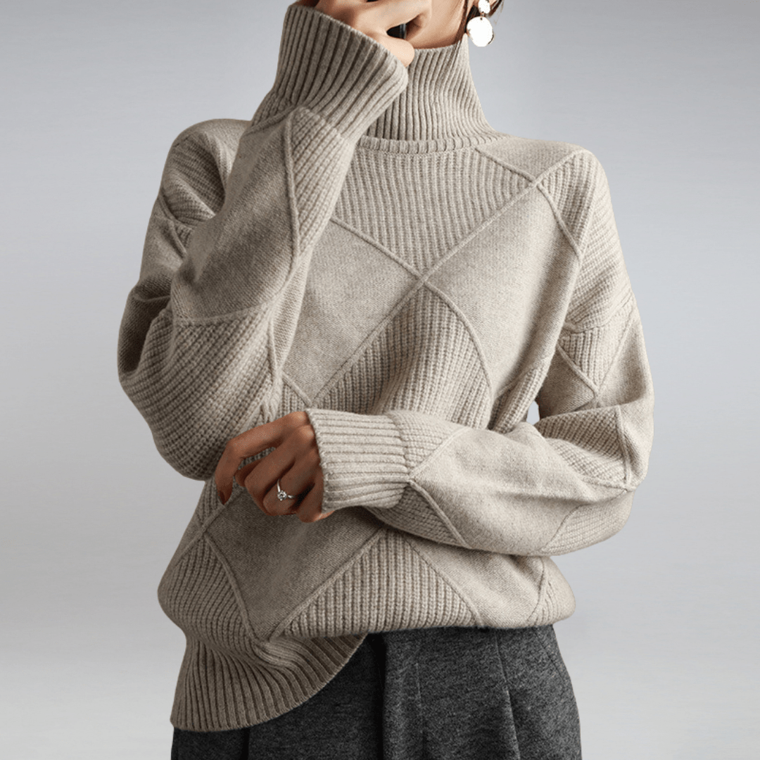Women’s Sweater | Turtleneck Knit