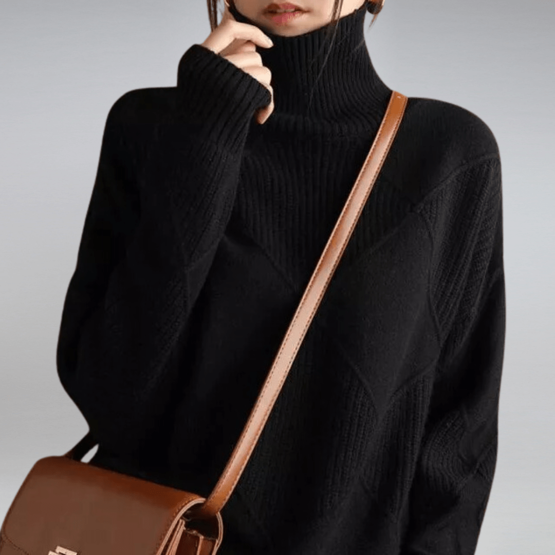 Women’s Sweater | Turtleneck Knit