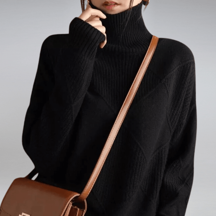 Women’s Sweater | Turtleneck Knit