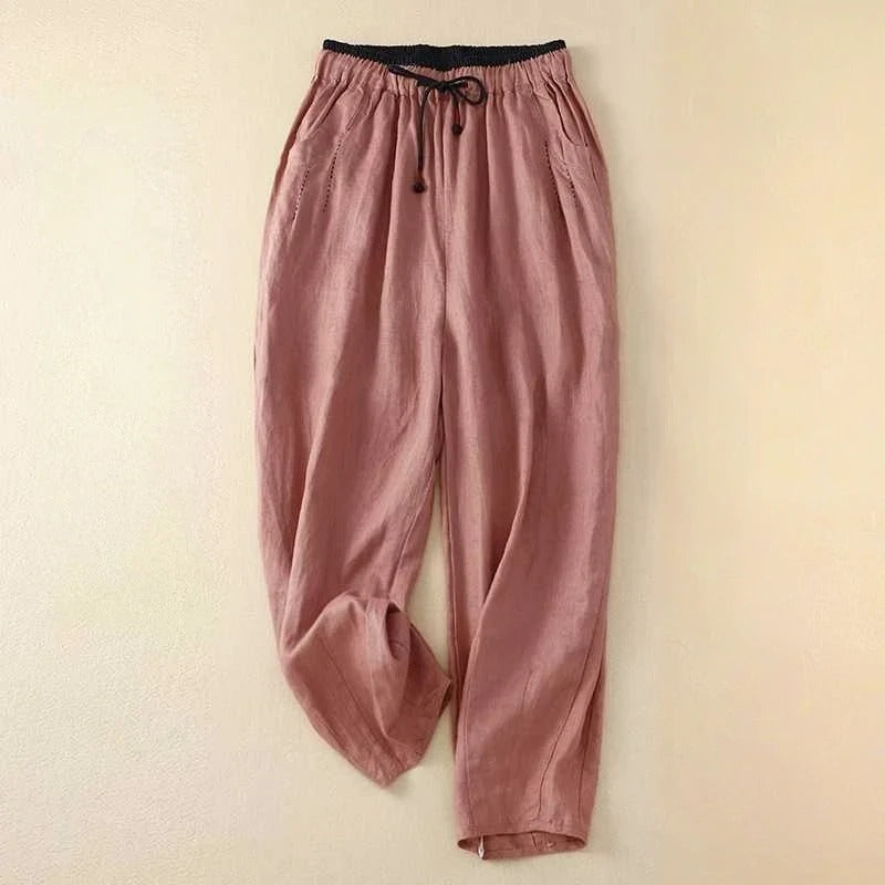 Women's Summer Pants | Adjustable Drawstring