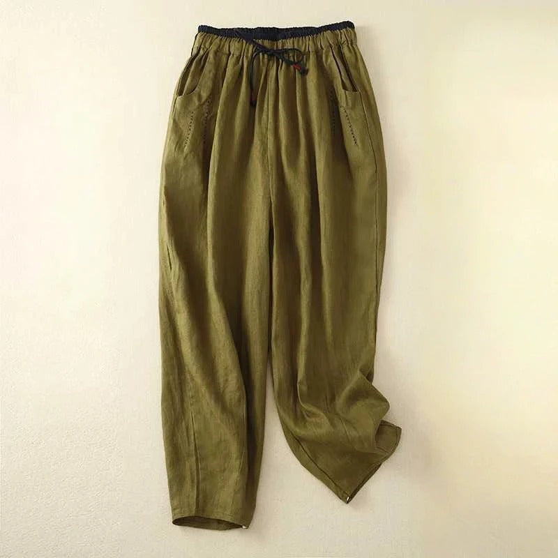 Women's Summer Pants | Adjustable Drawstring