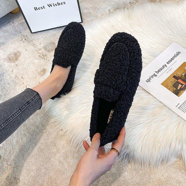 Loafers For Women | Textured Closed Toe