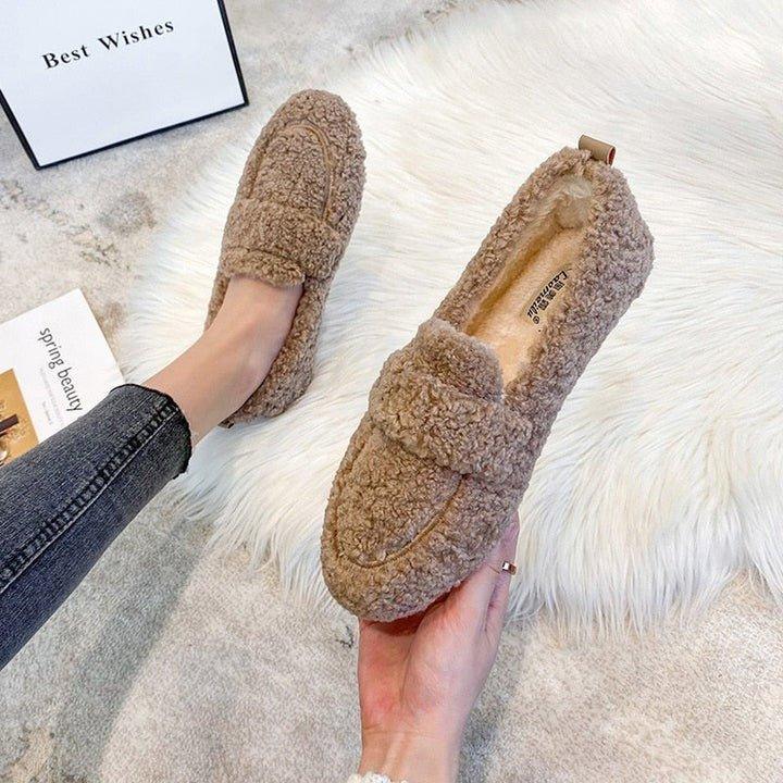 Loafers For Women | Textured Closed Toe