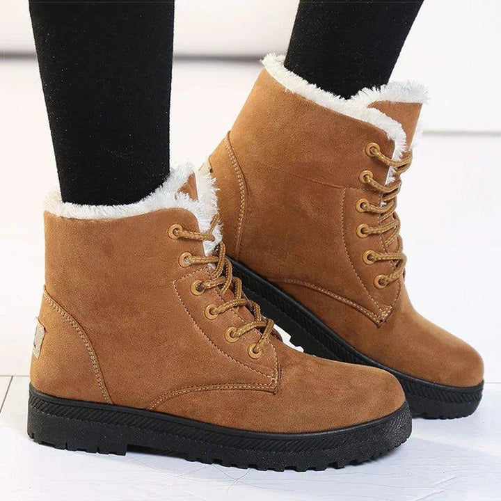 Boots For Women | Lace-Up Ankle Boots With Padded Collar