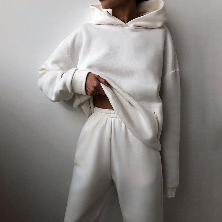 Aubrey | Women's Casual Loose-Fit Hoodie Jogger Two-Piece Set