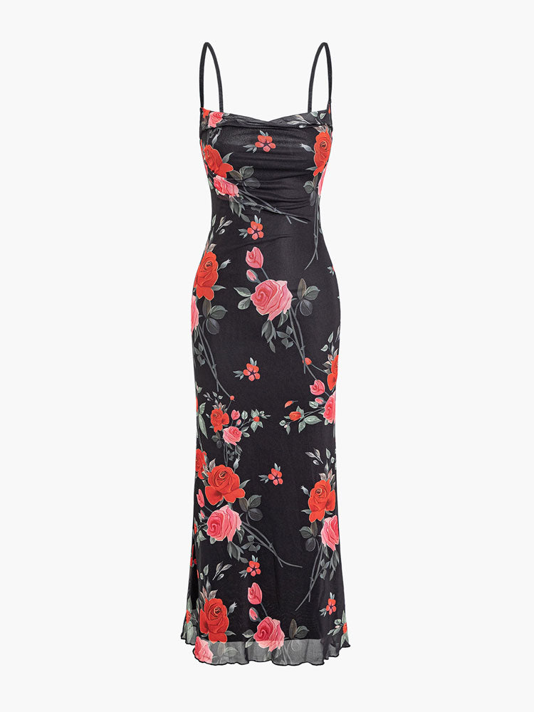 Women's Floral Maxi Dress | Casual