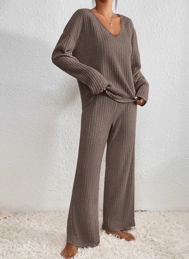 Women's Outfit Set | Long-sleeve Top and Matching Pant