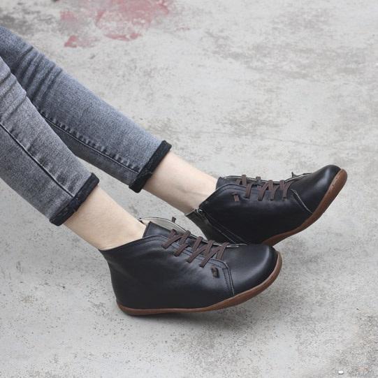 Boots For Women | Lace-Up Casual Ankle