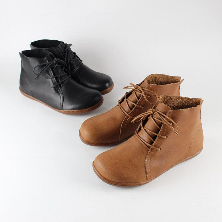 Boots For Women | Lace-Up Ankle Closed Toe