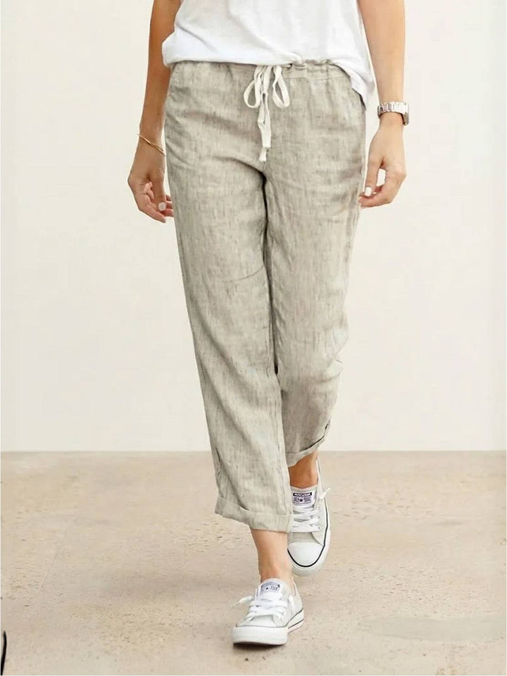 Women's Pants | Drawstring Slim Fit