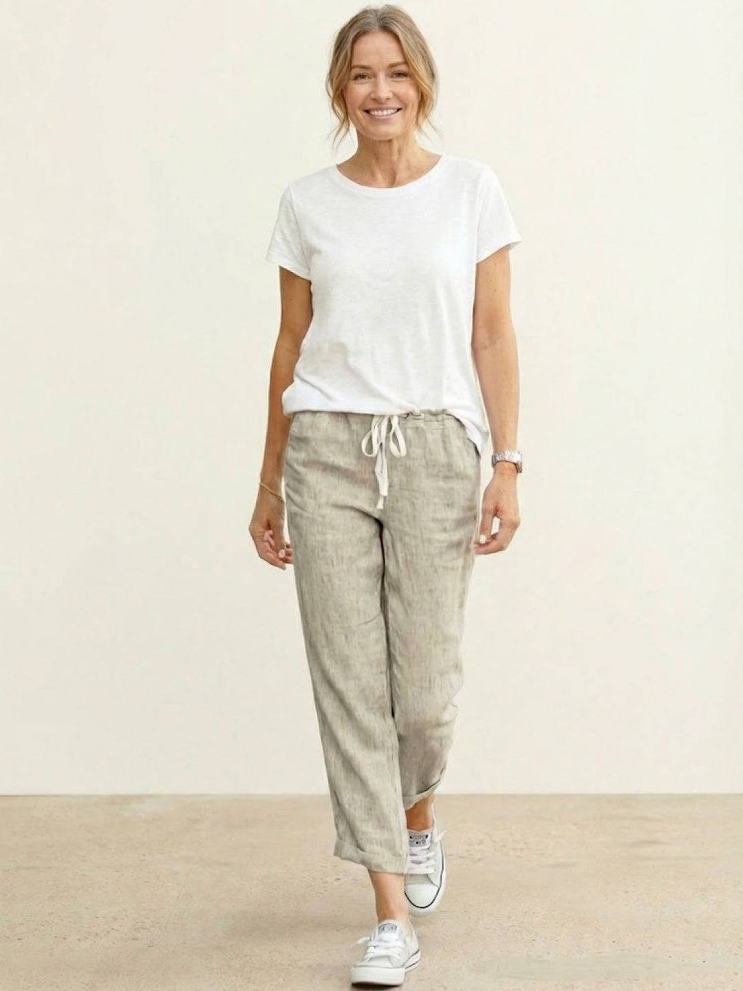 Women's Pants | Drawstring Slim Fit