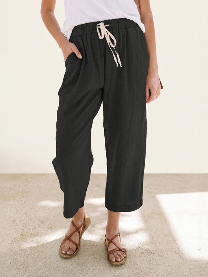 Women's Pants | Drawstring Slim Fit