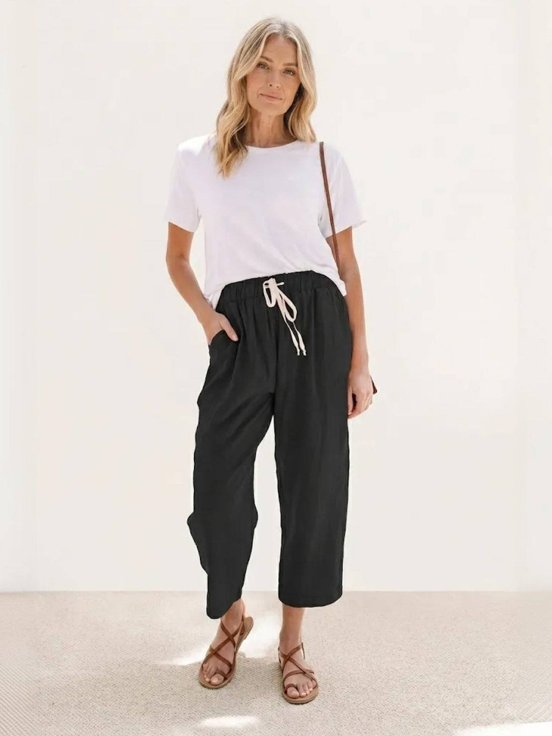 Women's Pants | Drawstring Slim Fit