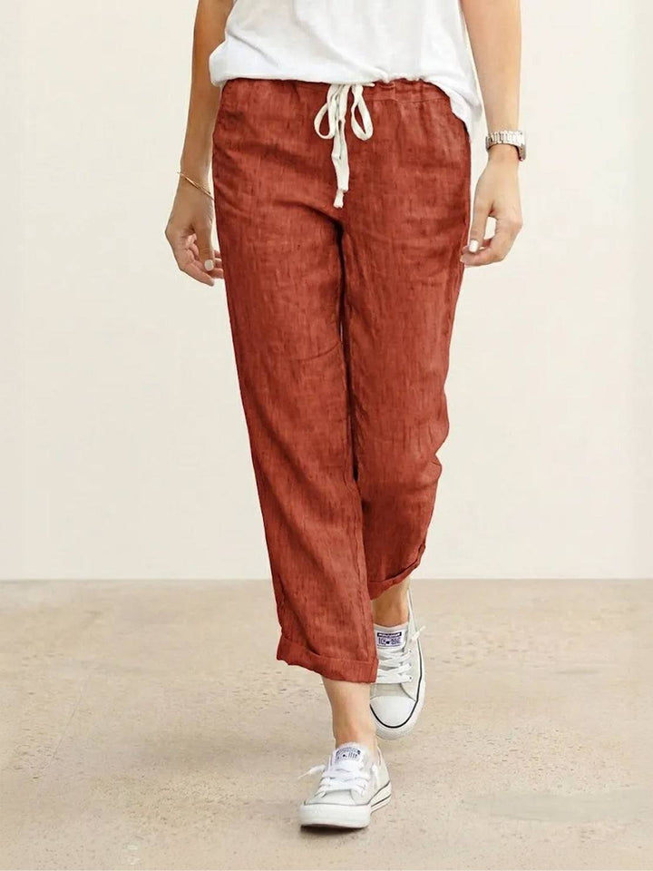 Women's Pants | Drawstring Slim Fit