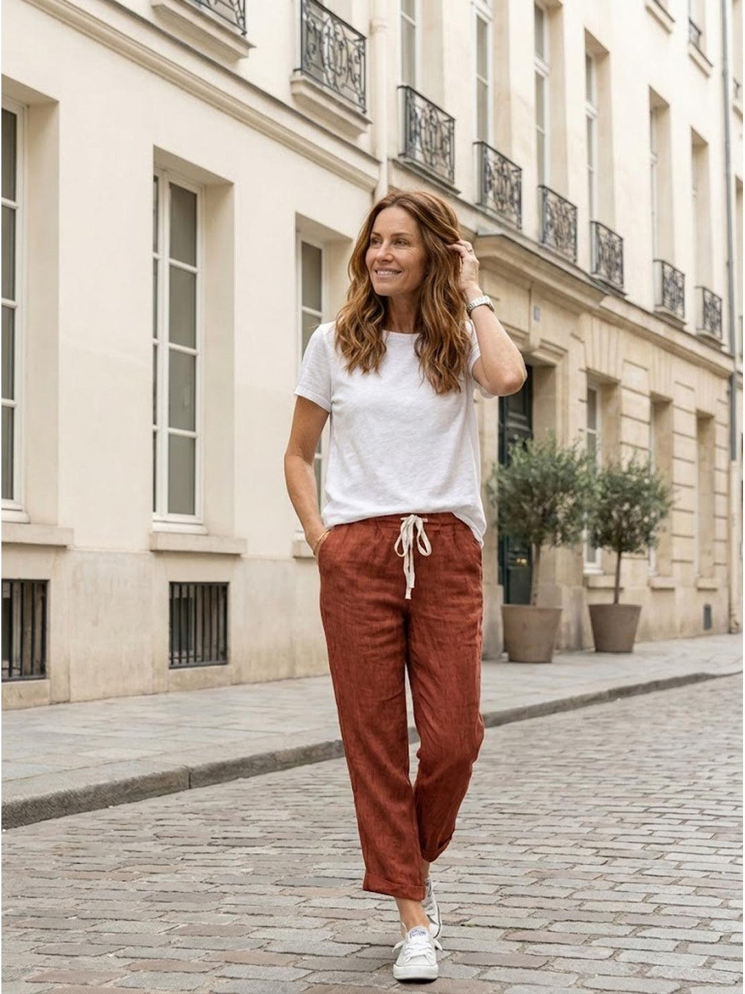 Women's Pants | Drawstring Slim Fit