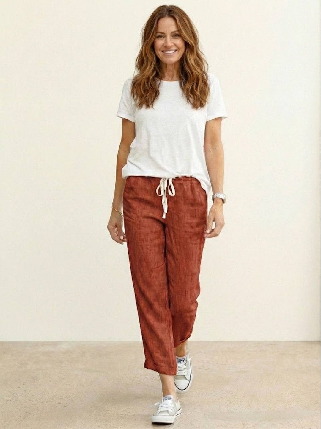 Women's Pants | Drawstring Slim Fit