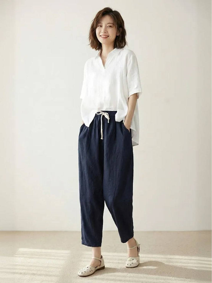Women's Pants | Drawstring Slim Fit