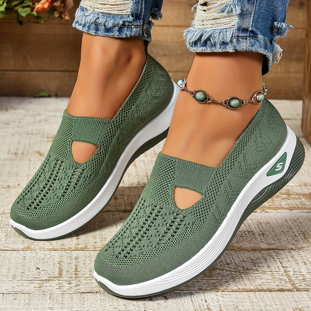Women's Slip-On Sneakers | Perforated Orthopedic