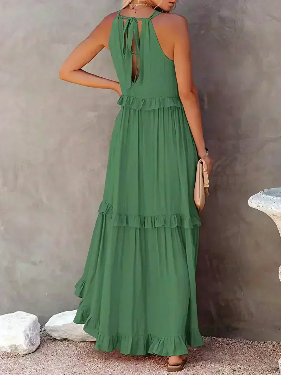 Women's Dress | Layered Tier Design Maxi
