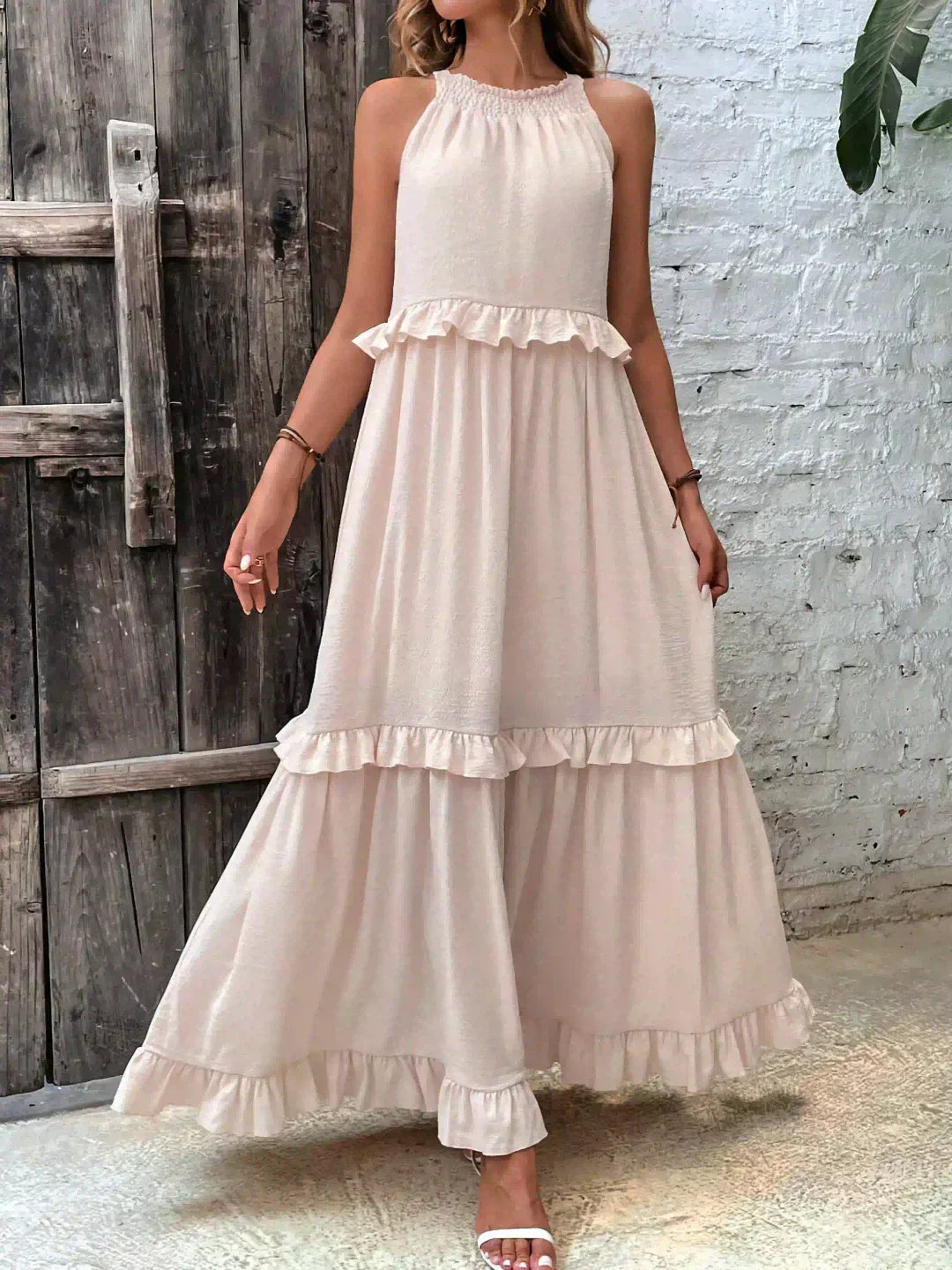 Women's Dress | Layered Tier Design Maxi