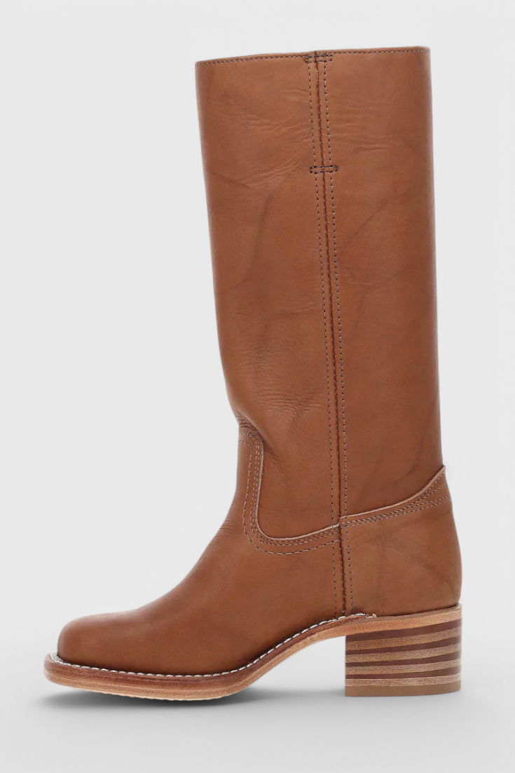 Boots For Women | Knee-High Straight Shaft Design