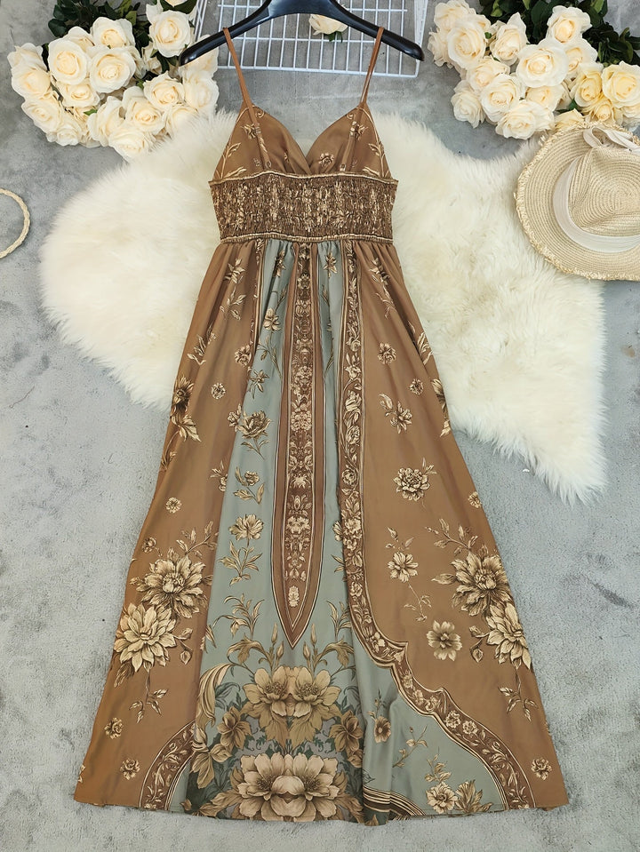 Women's Boho Maxi Dress | Beach Floral