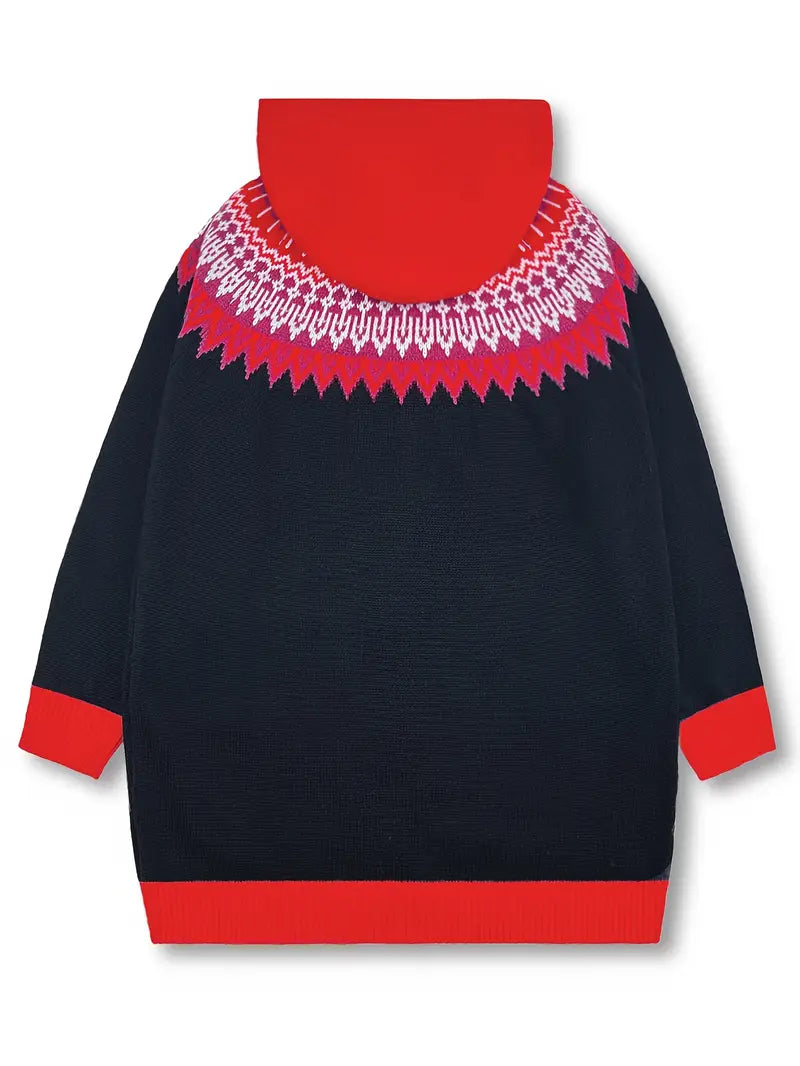 Women’s Cardigan | Hooded Button Front Pattern