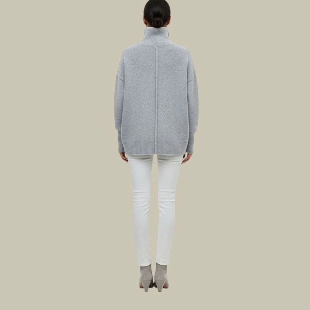 Daisy | Women's Oversized Loose Fit Turtlenecks Cozy Knit Sweater